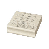 Eenvoudige boerenmarkt — Rubber Stamp Rubberstempel (Stempel)