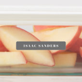 Eenvoudige Boho Rainbow Waterbestendige Naam Labels (Aangebracht)