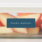 Eenvoudige Boho Rainbow Waterproof Name Labels (Aangebracht)