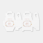 Eenvoudige Boho Wildflower Lijst Baby shower Bedankdoosjes (Uitgevouwen)