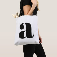 Eenvoudige Boho Witte Krachtige Retro Monogram Ini