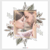 Eenvoudige botanische foto sticker (Vel)