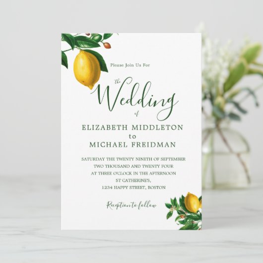 Eenvoudige botanische millimeter groene monogram l kaart (Staand voorkant)