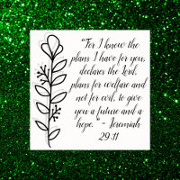 Eenvoudige Botanische Zwart-Wit Bijbel Verse |