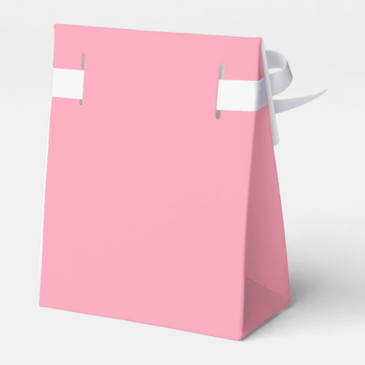 Eenvoudige bruiloft gunst dozen roze bedankdoosjes (Achterkant)