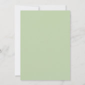 Eenvoudige bruiloft kaart (Achterkant)