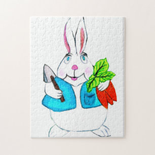 EENVOUDIGE BUNNY LEGPUZZEL