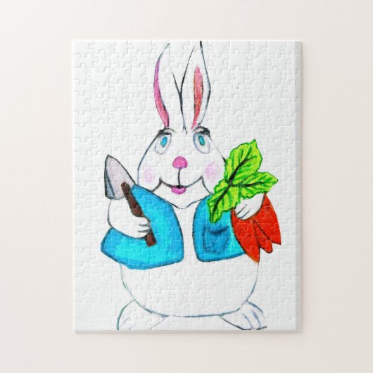 EENVOUDIGE BUNNY LEGPUZZEL (Verticaal)