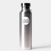 Eenvoudige Business logo Aangepaste QR code websit Waterfles (Links)