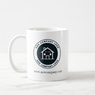 Eenvoudige Business Logo Corporate Custom Koffiemok