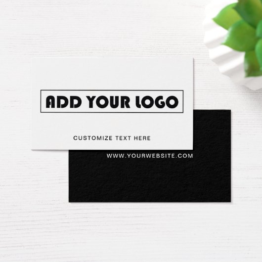 Eenvoudige Business Logo Label Kleding Hang Label Visitekaartje (Bureau)