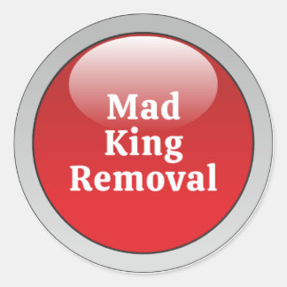 Eenvoudige Button Ronde Sticker