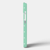 Eenvoudige Cactus Mint Green Stippen Summer Iphone Case-Mate iPhone Case (Achterkant / Links)