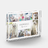 Eenvoudige Cat Pet Fotocollage Fotoblokken (Links)