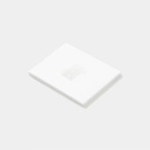 Eenvoudige centrumgerichte Logo Business Note Pads (Schuin)