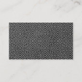 Eenvoudige Chic Marokkaanse Huwelijkscadeau Regist Informatiekaartje (Achterkant)