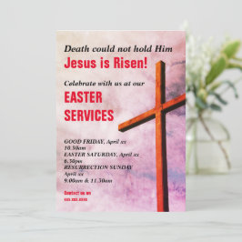 EENVOUDIGE CHURCH SERVICES | Jesus is Risen Kaart