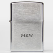 Eenvoudige Classic Elegant Custom Monogram Initial (Voorkant)