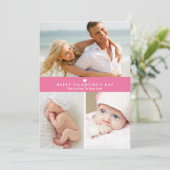 Eenvoudige collage | Roze (Staand voorkant)