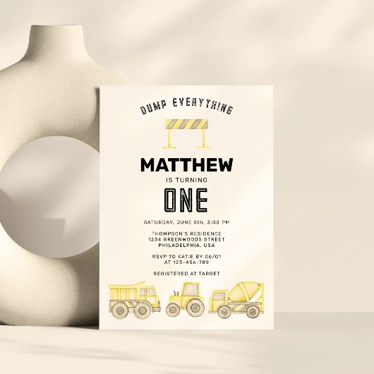 Eenvoudige constructie voertuigen eerste verjaarda kaart