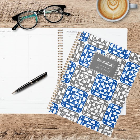 Eenvoudige Crochet Granny Square Planner