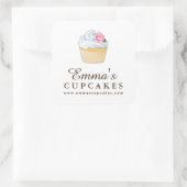 Eenvoudige Cupcake Stickers (Tas)