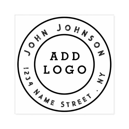 Eenvoudige Custom Business Rubber Stamp Rubberstempel (Afrduk)