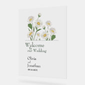 Eenvoudige Daisy Wild Garden Acryl Bord (Hoek)