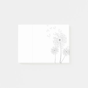 Eenvoudige Dandelion Seeds Baling Post-it® Notes