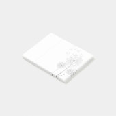 Eenvoudige Dandelion Seeds Baling Post-it® Notes (Schuin)