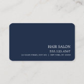 Eenvoudige designkaart afsprakenkaartje (Achterkant)