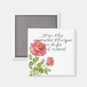 Eenvoudige dingen magneet (Voorkant / Achterkant)