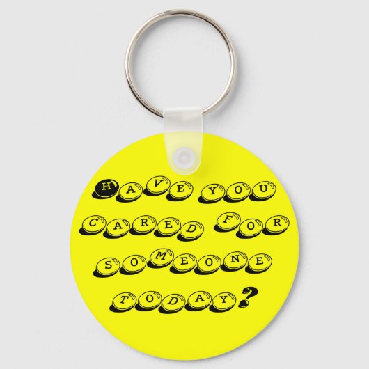 Eenvoudige dingen sleutelhanger (Voorkant)