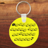 Eenvoudige dingen sleutelhanger (Voorkant)