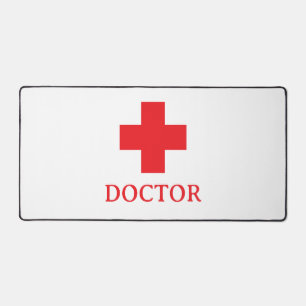 Eenvoudige dokter MEDIC & EHBO, Kruis, Ambulance, Bureaumat