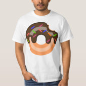 Eenvoudige Doughnut T-shirt (Voorkant)