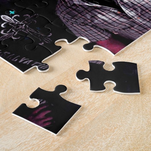 Eenvoudige dove al het spul dat je nodig hebt legpuzzel (Zijkant)