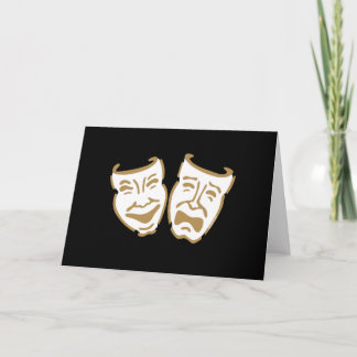 Eenvoudige dramaskers kaart