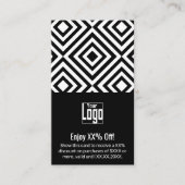 Eenvoudige Dual Tone Small Business XX% korting (Voorkant)