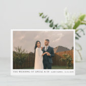 Eenvoudige eBay-uitnodiging voor tekst en foto's Kaart (Staand voorkant)