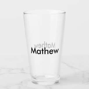 eenvoudige eerste letter monogram add your name le glas