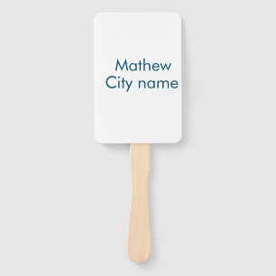 eenvoudige eerste letter monogram add your name le handwaaier