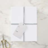 Eenvoudige effen witte geschenk Labels Cadeaulabel (Met Touw)