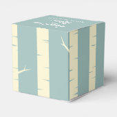 Eenvoudige Eggshell Blue Birch Wedding Favor Boxes Bedankdoosjes (Achterkant)