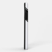 Eenvoudige Elegance Chic Retro Monogram Aangepaste Case-Mate iPhone Case (Achterkant/rechts)