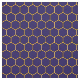 Eenvoudige Elegant Honeycomb Pattern Abstracte mar Stof