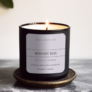 EENVOUDIGE ELEGANT MINIMAAL MODERN LAVENDER MAUT VIERKANTE STICKER