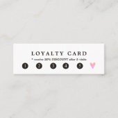 Eenvoudige Elegant White Faux Gold Beauty Klantenkaartje (Voorkant)