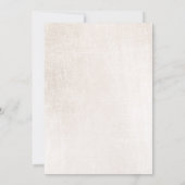 Eenvoudige Elegant, witte marmer Kaart (Achterkant)