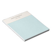 Eenvoudige, elegante, blauw lederen randlaptop notitieblok (Schuin)